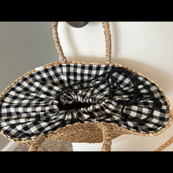 Zara Snoopy peanuts woven basket bag - Picture 9 of 11